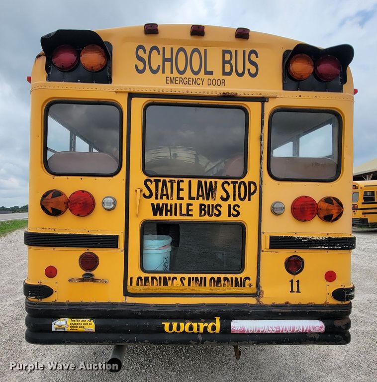image for item KD9397 1987 GMC C6500  school bus