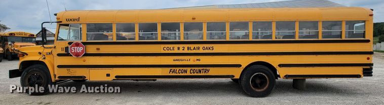 image for item KD9397 1987 GMC C6500  school bus