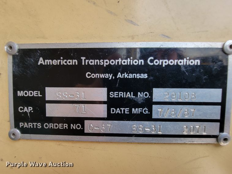 image for item KD9397 1987 GMC C6500  school bus