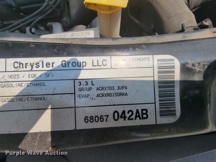 image for item KD9400 2010 Dodge Grand Caravan SE  van