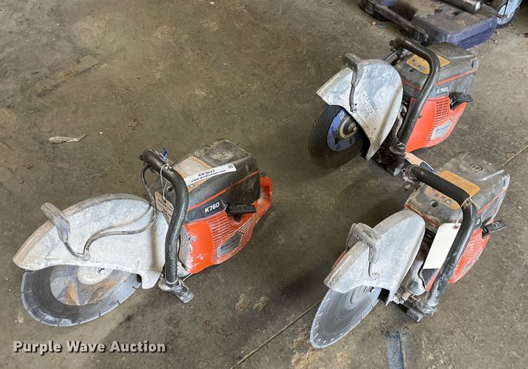 image for item KK9622 (3) Husqvarna K760 concrete saw