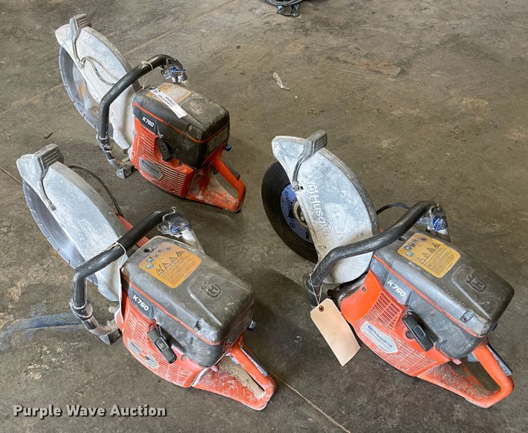 image for item KK9622 (3) Husqvarna K760 concrete saw