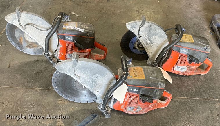 image for item KK9622 (3) Husqvarna K760 concrete saw