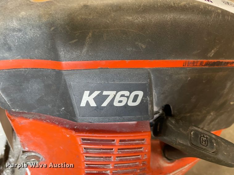 image for item KK9622 (3) Husqvarna K760 concrete saw