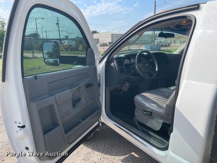 image for item KK9632 2008 Dodge Ram 4500  flatbed truck