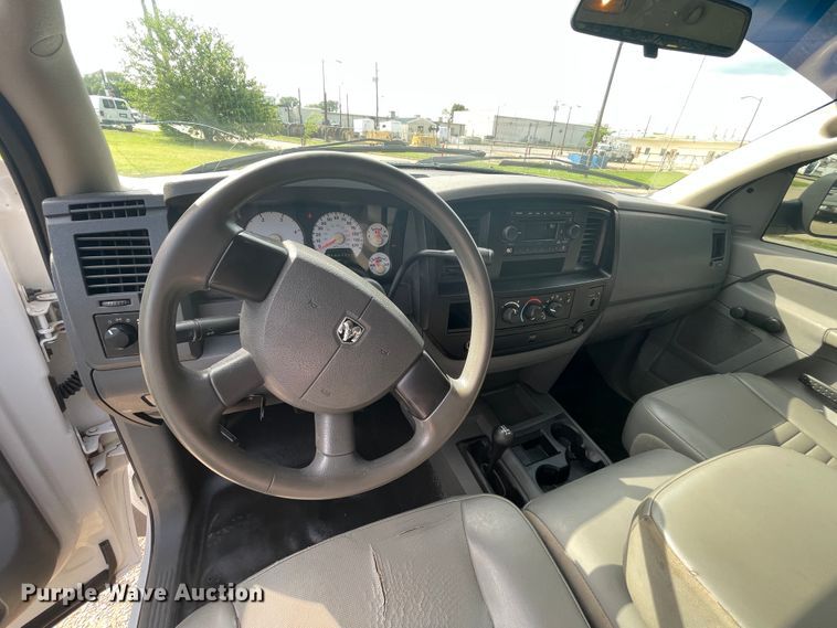 image for item KK9632 2008 Dodge Ram 4500  flatbed truck