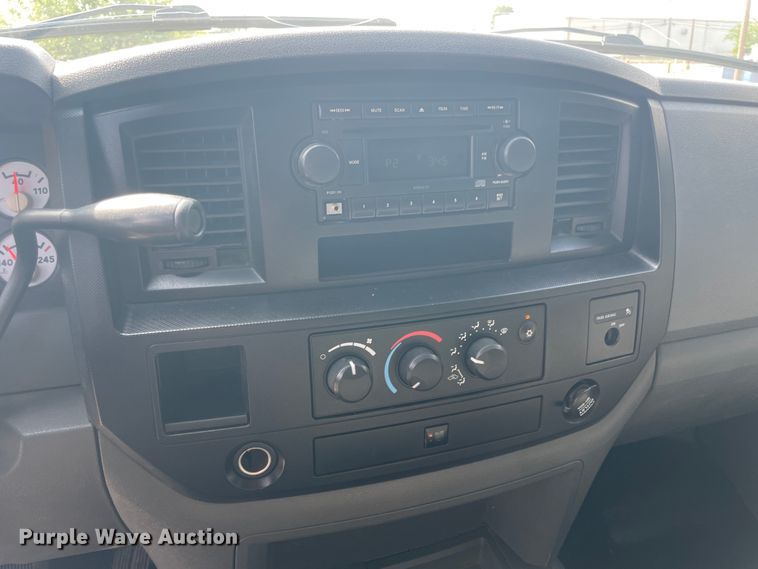 image for item KK9632 2008 Dodge Ram 4500  flatbed truck