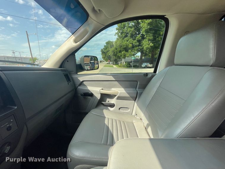 image for item KK9632 2008 Dodge Ram 4500  flatbed truck