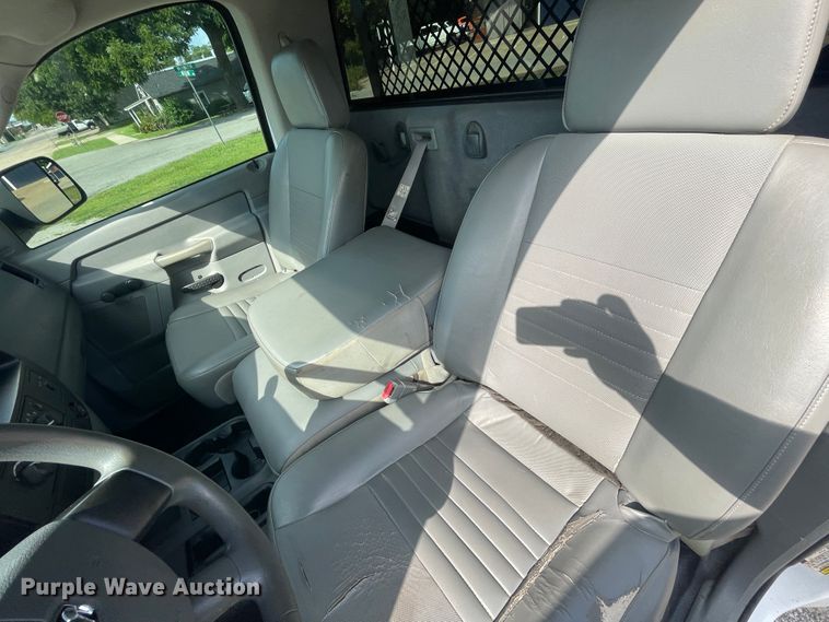 image for item KK9632 2008 Dodge Ram 4500  flatbed truck