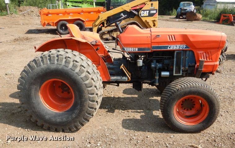 image for item KV9227 Kubota L295DT  MFWD tractor