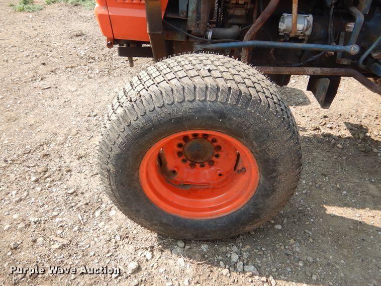 image for item KV9227 Kubota L295DT  MFWD tractor