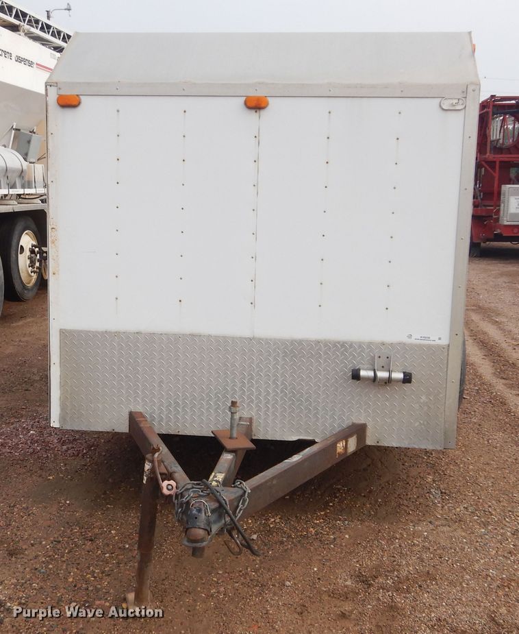 image for item KV9239 2001 Beckha-R  enclosed cargo trailer