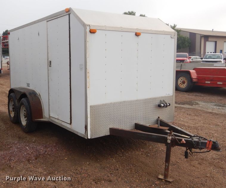 image for item KV9239 2001 Beckha-R  enclosed cargo trailer