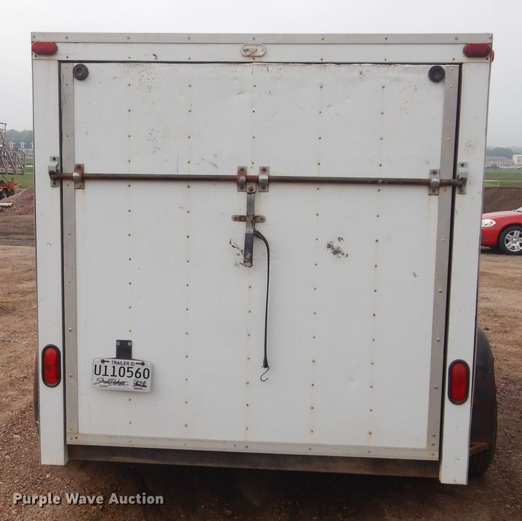 image for item KV9239 2001 Beckha-R  enclosed cargo trailer
