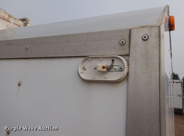 image for item KV9239 2001 Beckha-R  enclosed cargo trailer