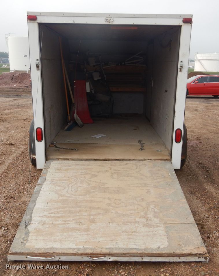 image for item KV9239 2001 Beckha-R  enclosed cargo trailer