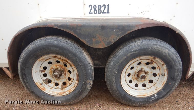 image for item KV9239 2001 Beckha-R  enclosed cargo trailer