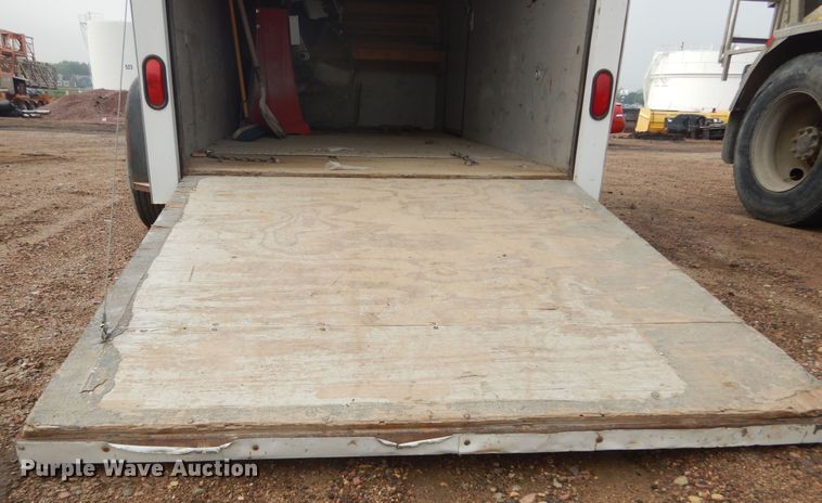 image for item KV9239 2001 Beckha-R  enclosed cargo trailer