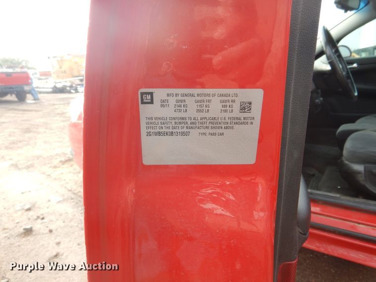 image for item KV9241 2011 Chevrolet Impala LT