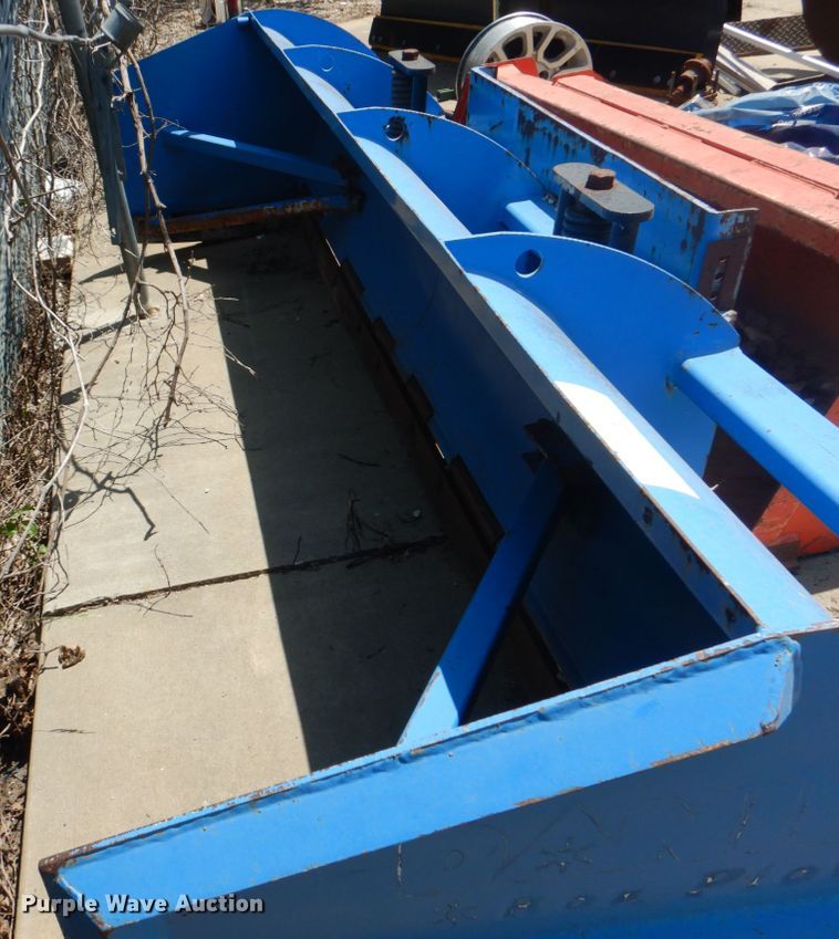 image for item KW9892 Daniels  121"W skid steer box blade