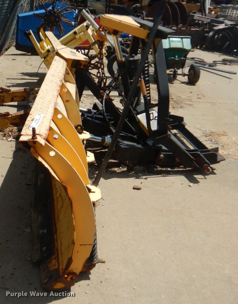 image for item KW9893 Fisher EZ-V  114"W snow plow