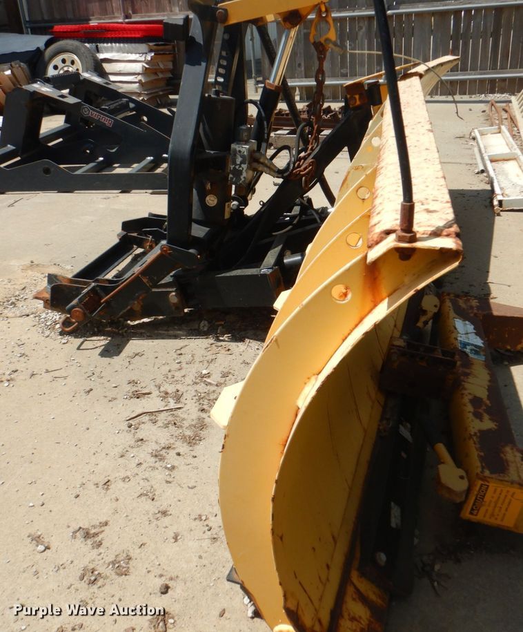 image for item KW9893 Fisher EZ-V  114"W snow plow