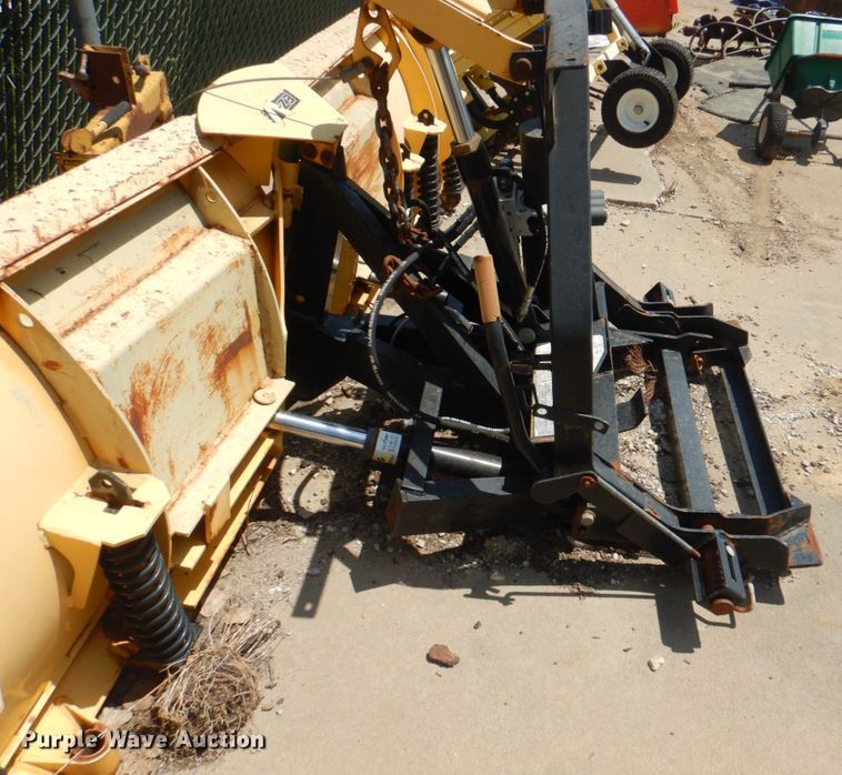 image for item KW9893 Fisher EZ-V  114"W snow plow