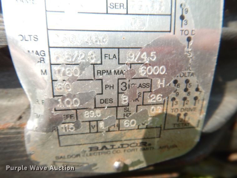 image for item KX9666 Baldor  electric motor