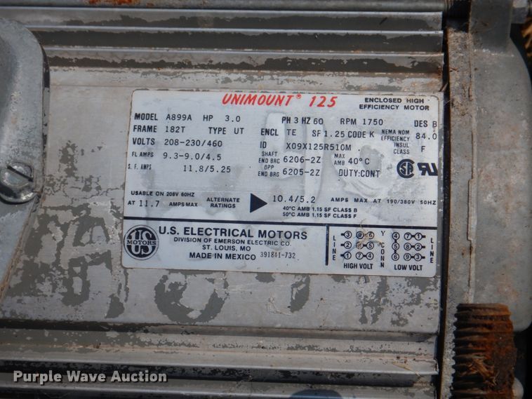 image for item KX9667 Unimount A899A  electric motor