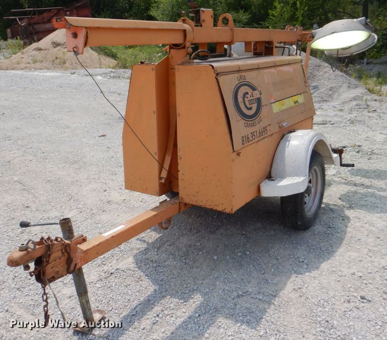 image for item KX9674 Allmand  light plant