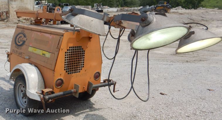 image for item KX9674 Allmand  light plant