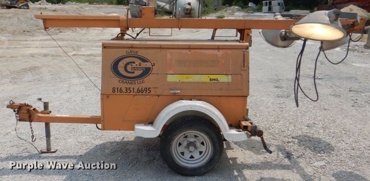 image for item KX9674 Allmand  light plant