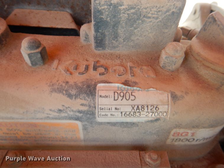 image for item KX9674 Allmand  light plant