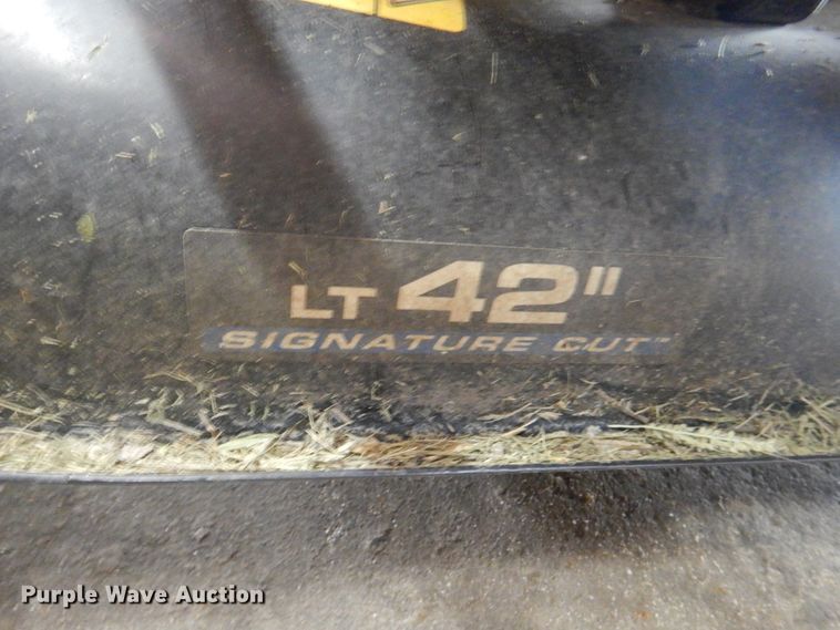 image for item KX9676 Cub Cadet XT1 LT42  lawn mower