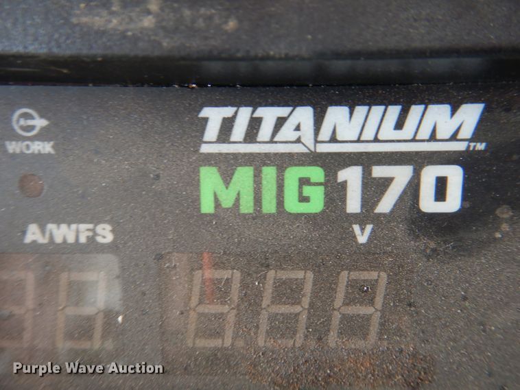 image for item KX9679 Titanium MIG 170  welder