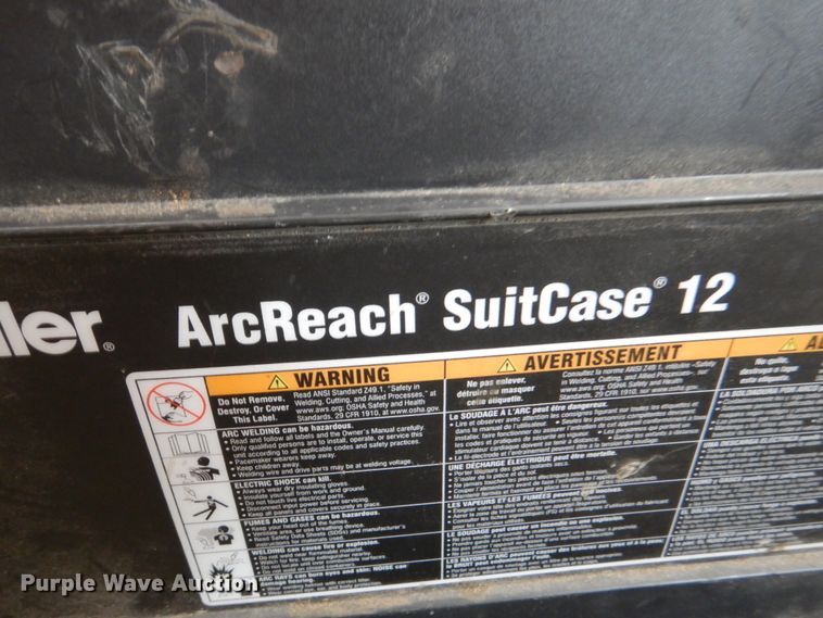 image for item KX9682 Miller ArcReach Suitcase 12  welder