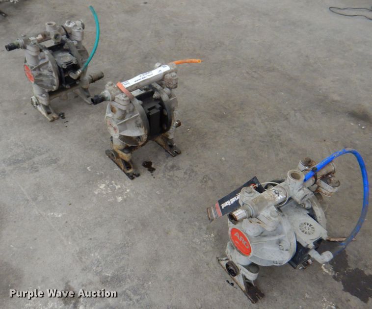 image for item KX9687 (3) Ingersoll Rand ARO pumps
