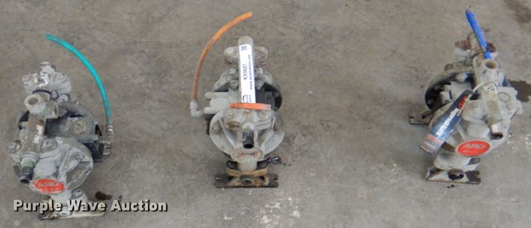 image for item KX9687 (3) Ingersoll Rand ARO pumps