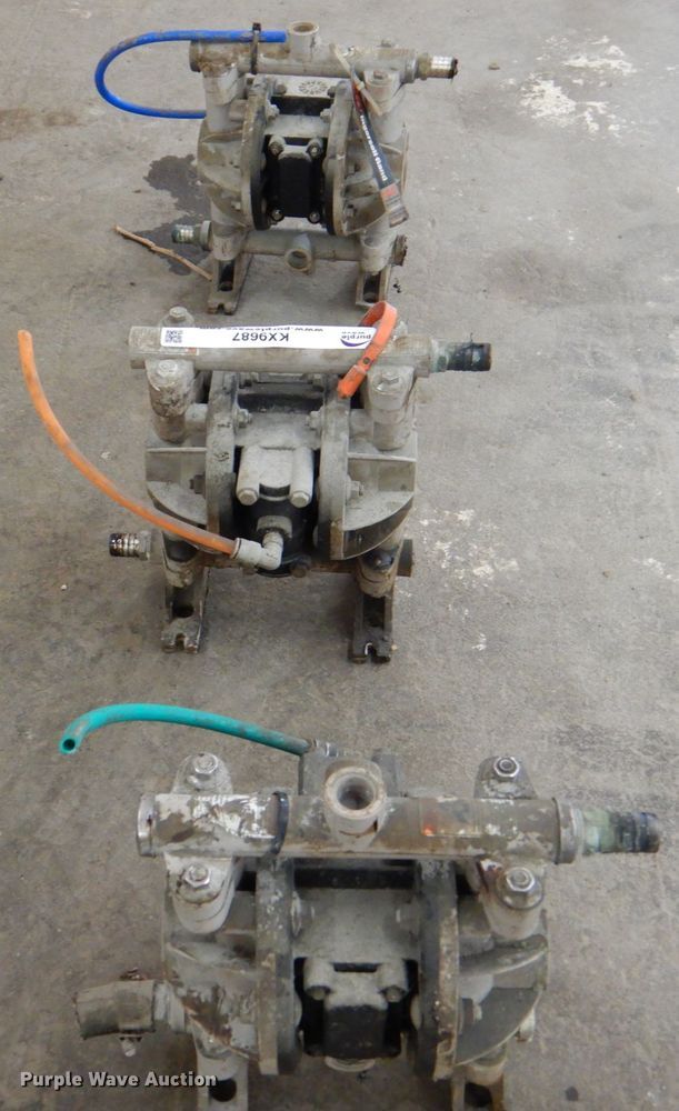 image for item KX9687 (3) Ingersoll Rand ARO pumps