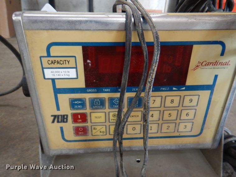 image for item KX9688 (2) Cardinal 708 scales