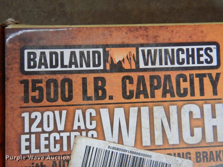 image for item KX9689 Badland  winch