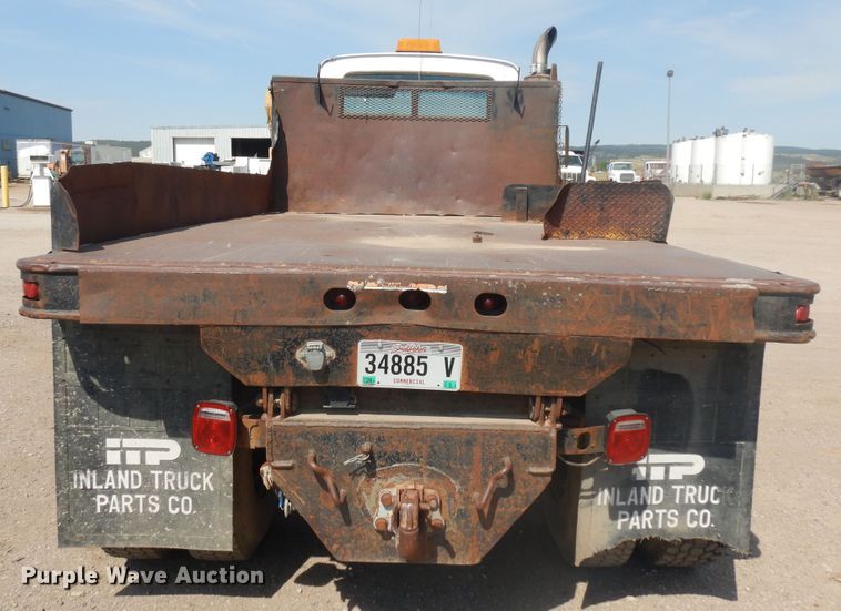 image for item DH5597 1987 Ford L9000  flatbed truck