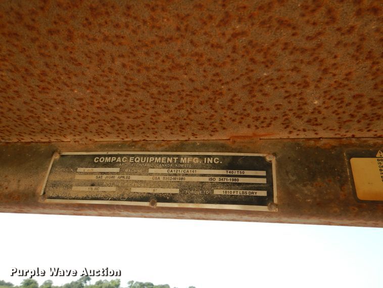 image for item DJ0488 1994 Compac T40  single drum vibratory roller