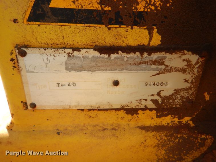 image for item DJ0488 1994 Compac T40  single drum vibratory roller