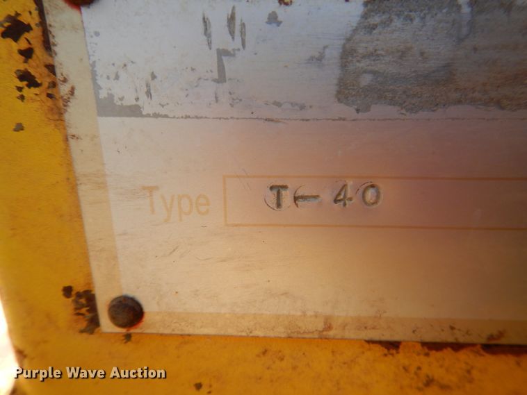 image for item DJ0488 1994 Compac T40  single drum vibratory roller