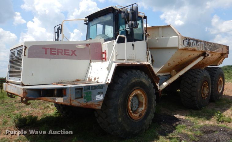 image for item DJ0497 2002 Terex TA40  haul truck