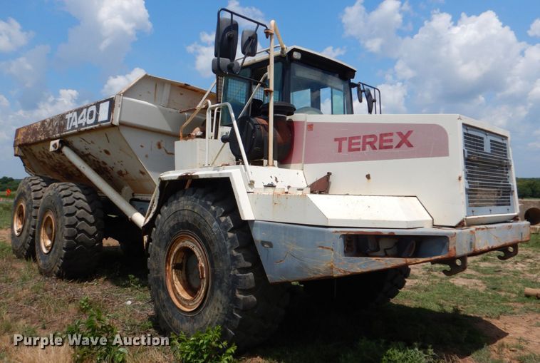 image for item DJ0497 2002 Terex TA40  haul truck
