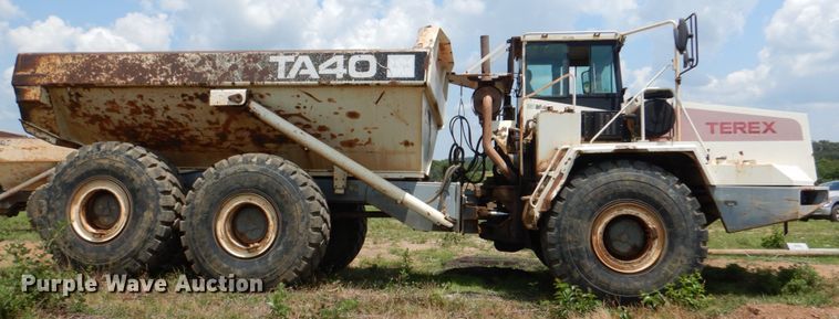 image for item DJ0497 2002 Terex TA40  haul truck