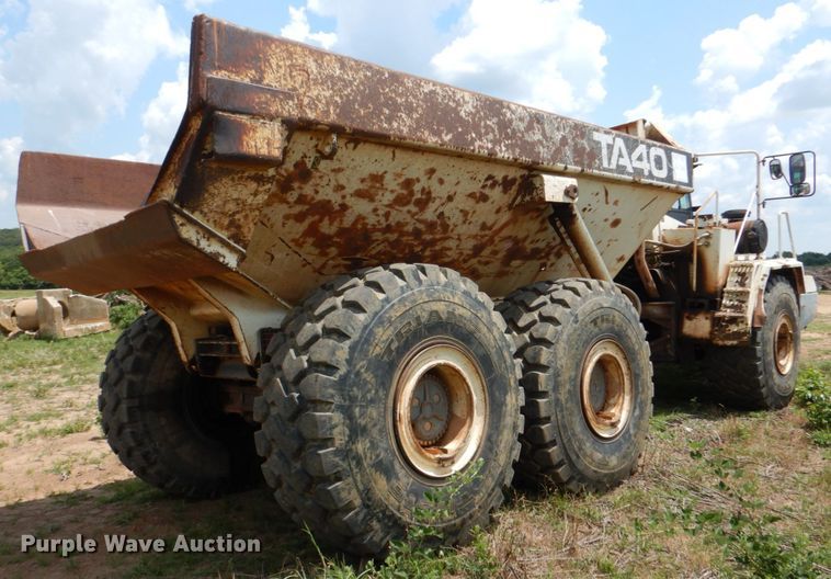 image for item DJ0497 2002 Terex TA40  haul truck