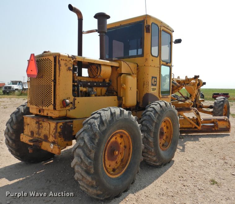 image for item DK2398 1969 Caterpillar 12F  rigid frame motor grader